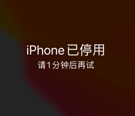 大方苹果手机维修分享:iPhone 显示“不可用”或“已停用”怎么办？还能保留数据吗？ 