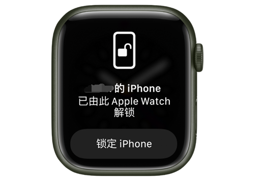 大方苹果手机维修分享用 AppleWatch 解锁配备面容 ID 的 iPhone方法 