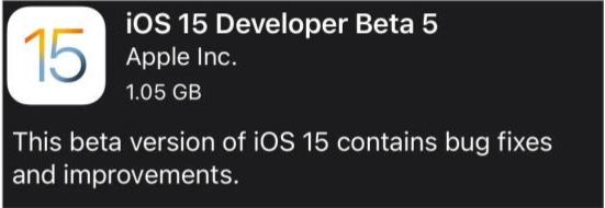 大方苹果手机维修分享如何升级到iOS15.0 beta5 