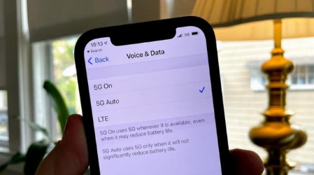 大方苹果手机维修分享iPhone 12如何打开或关闭5G网络 